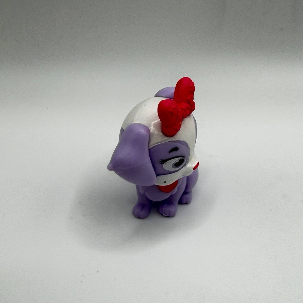 Disney Junior Minnie's Dog CREAMPUFF Mini Toy Figure 2" Pink Bow - Picture 2 of 9